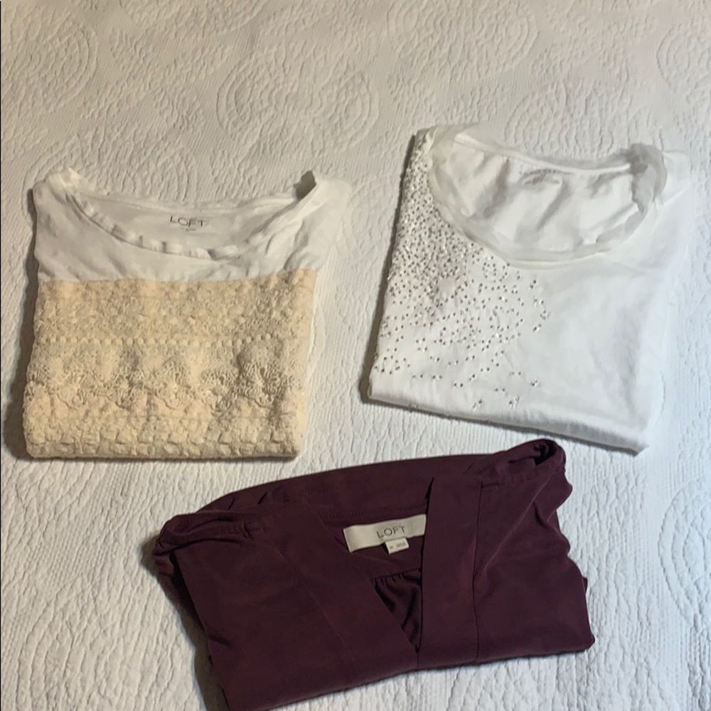 Ann Taylor Bundle tops.